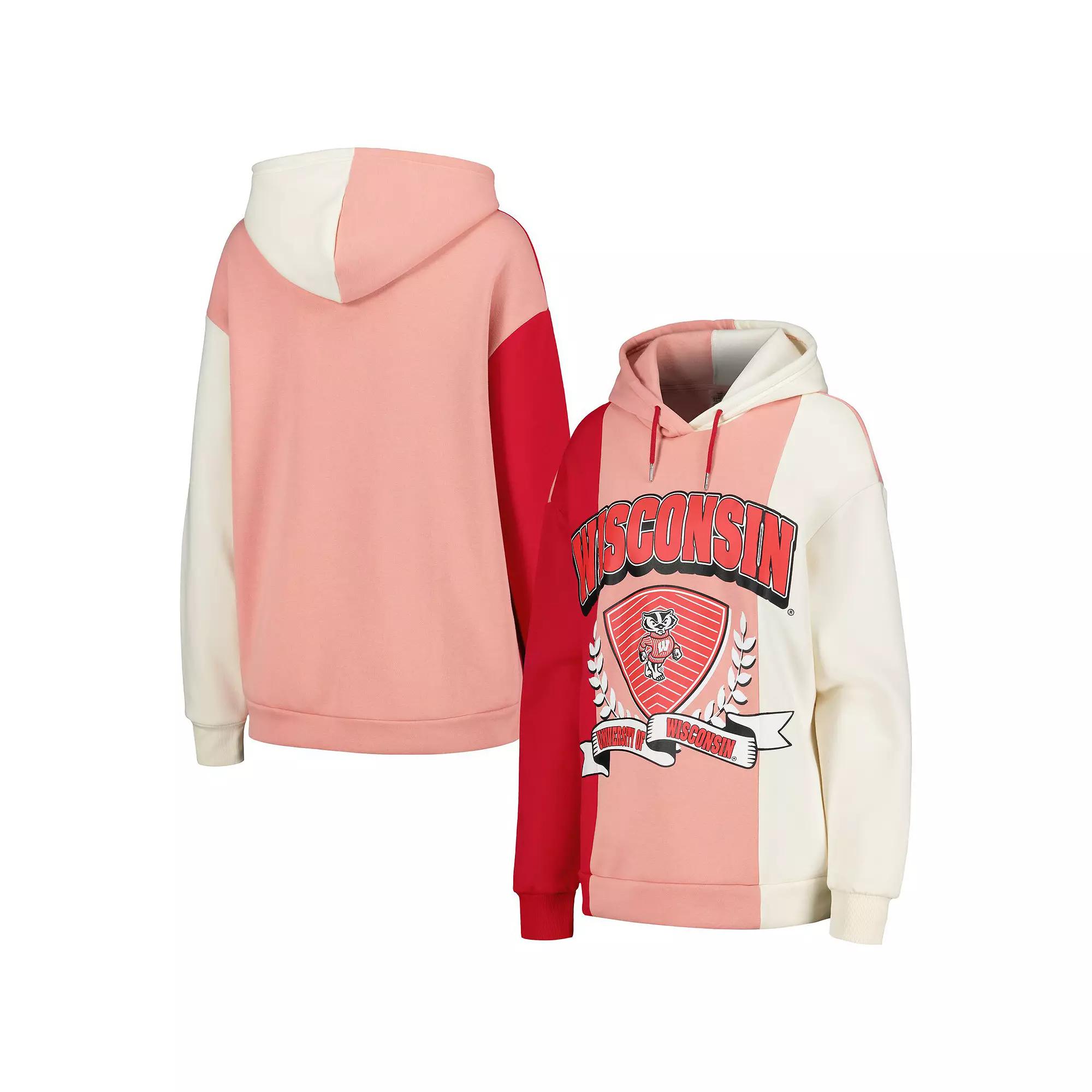 Women's Gameday Couture Red Wisconsin Badgers Hall of Fame Colorblock Pullover Hoodie, Size: XS Product Image