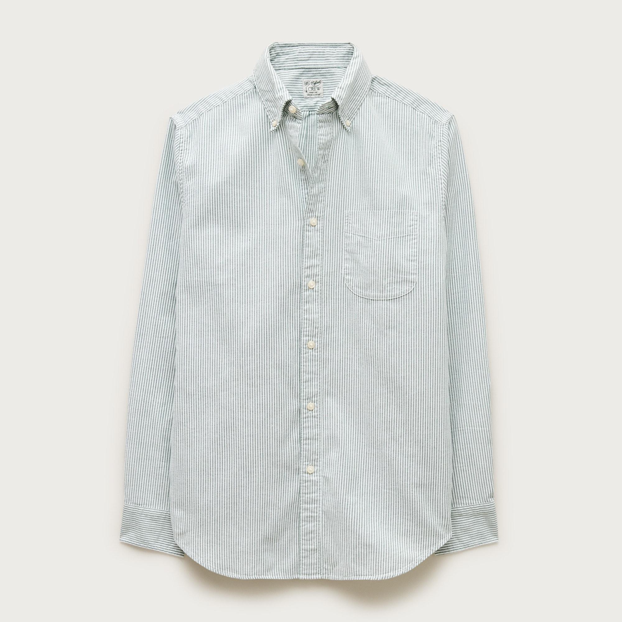 Broken-in organic cotton oxford shirt Product Image