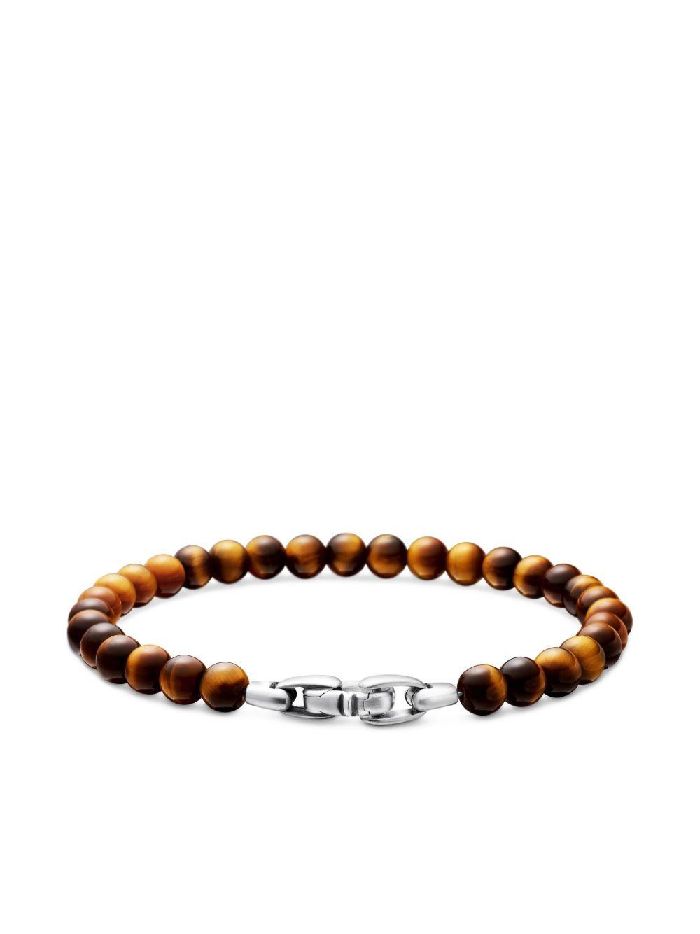 sterling silver Spiritual Beads bracelet (8mm) Product Image