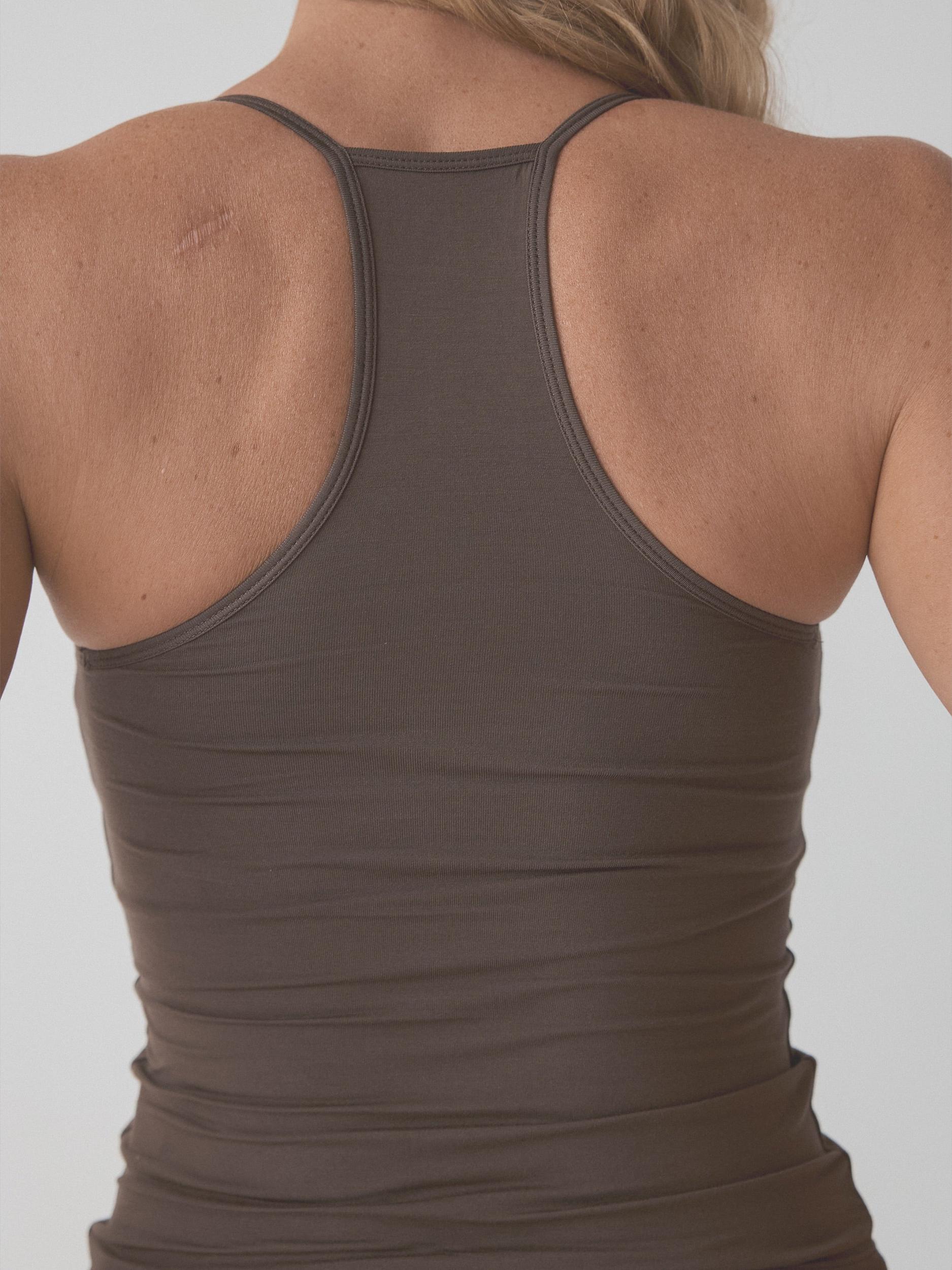 Strappy V-Neck Racerback Product Image