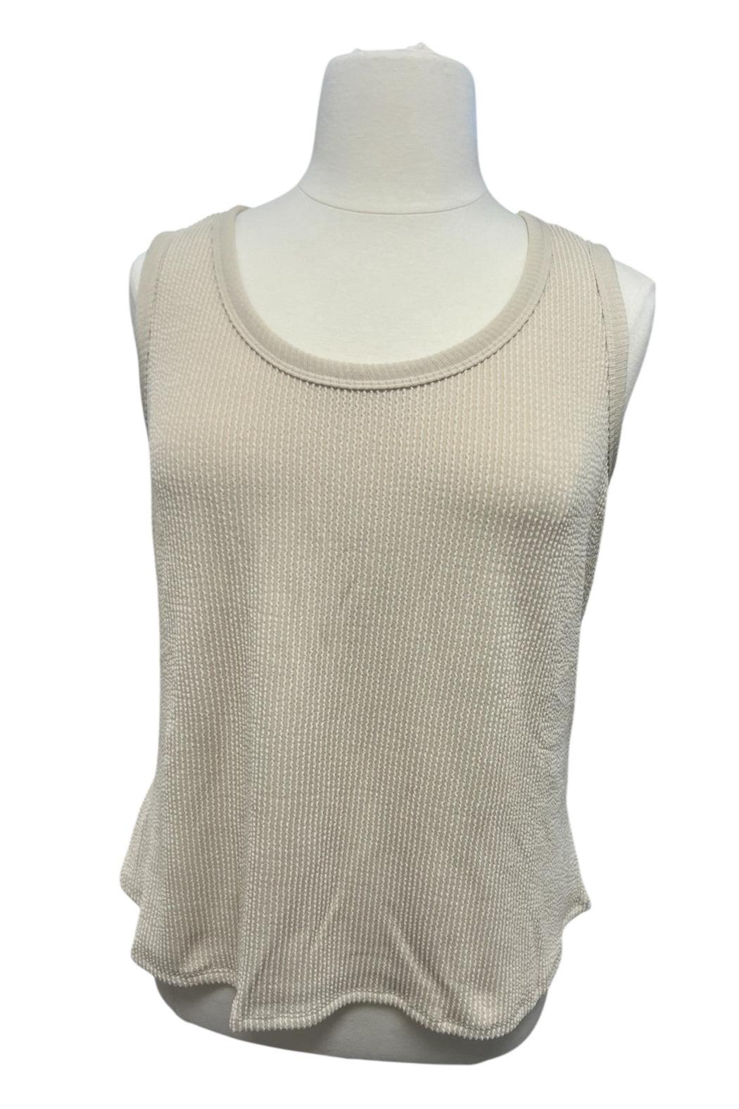 Plus Size Ribbed Tank Product Image
