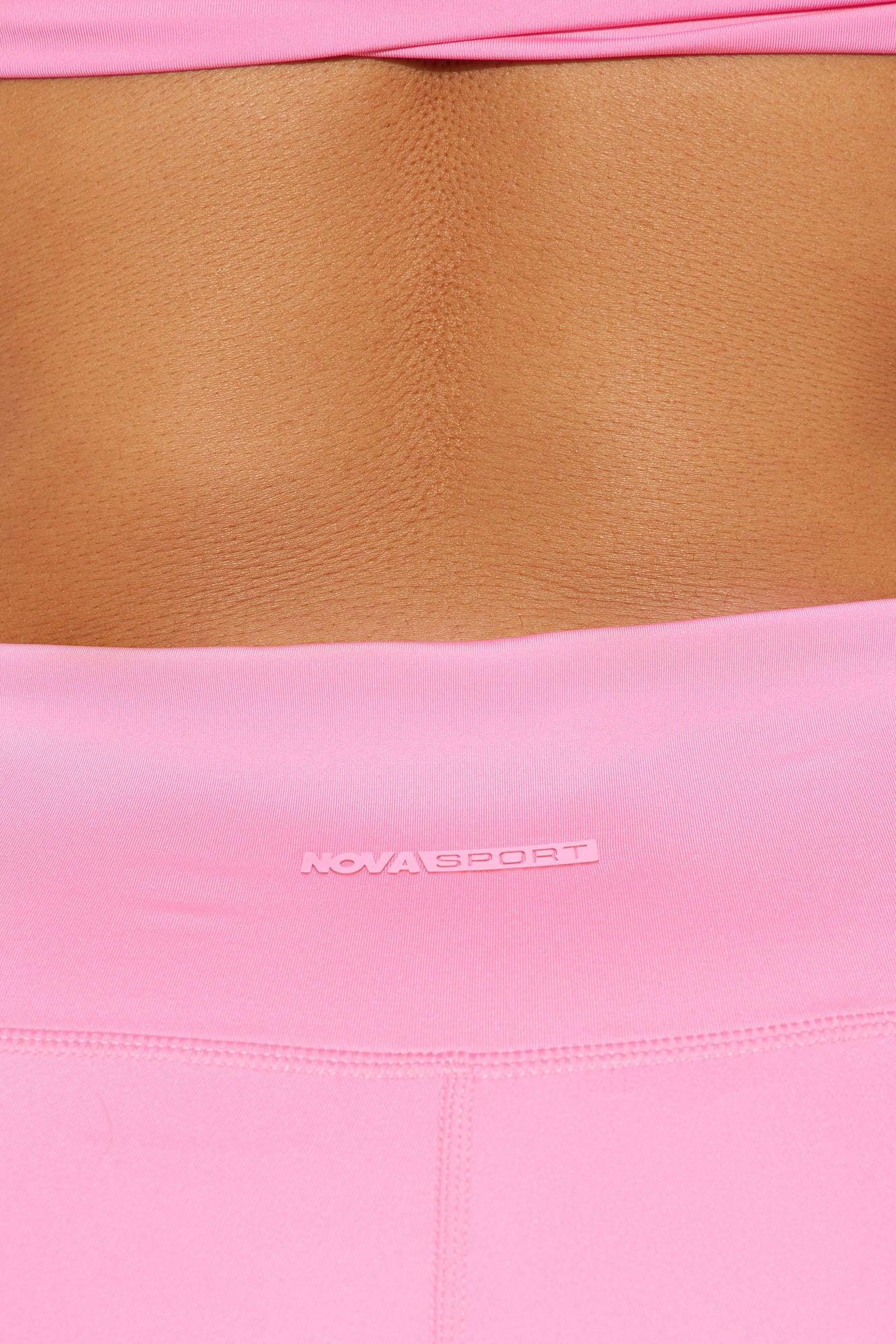 Vital Form 7/8 Elevate Active Legging - Bubblegum Pink Product Image