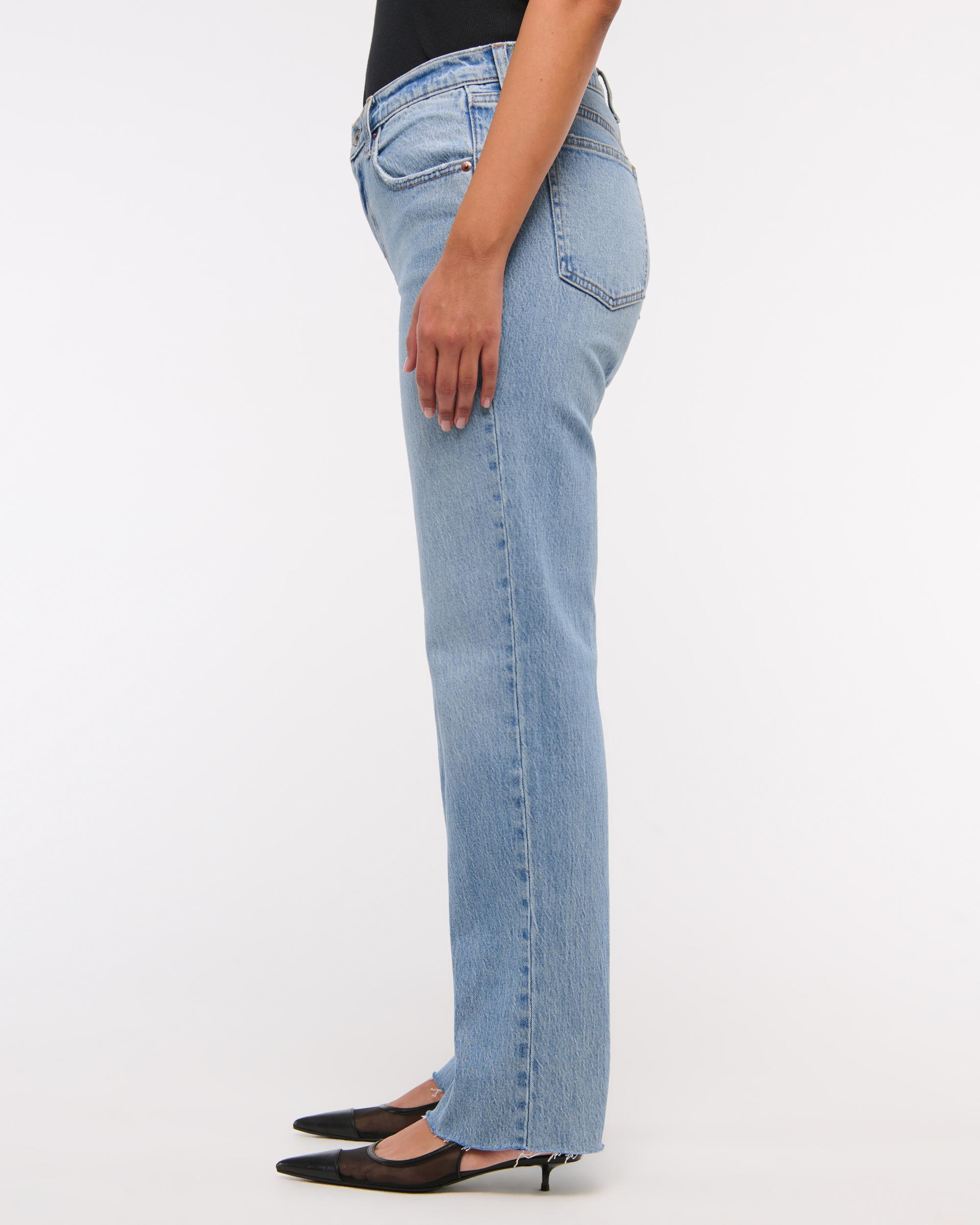Mid Rise 90s Straight Jean Product Image
