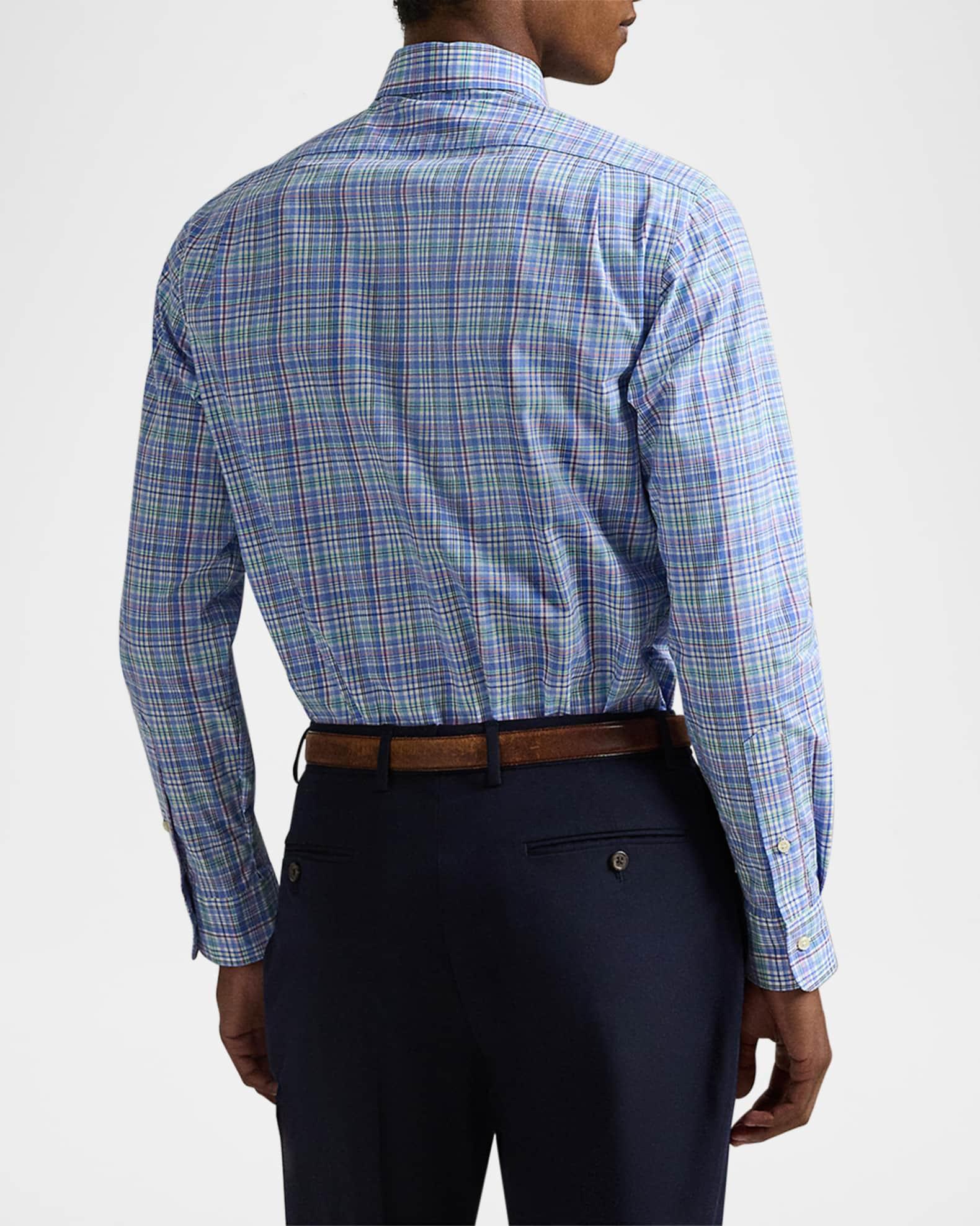 Mens Classic Fit Poplin Button-Front Shirt Product Image