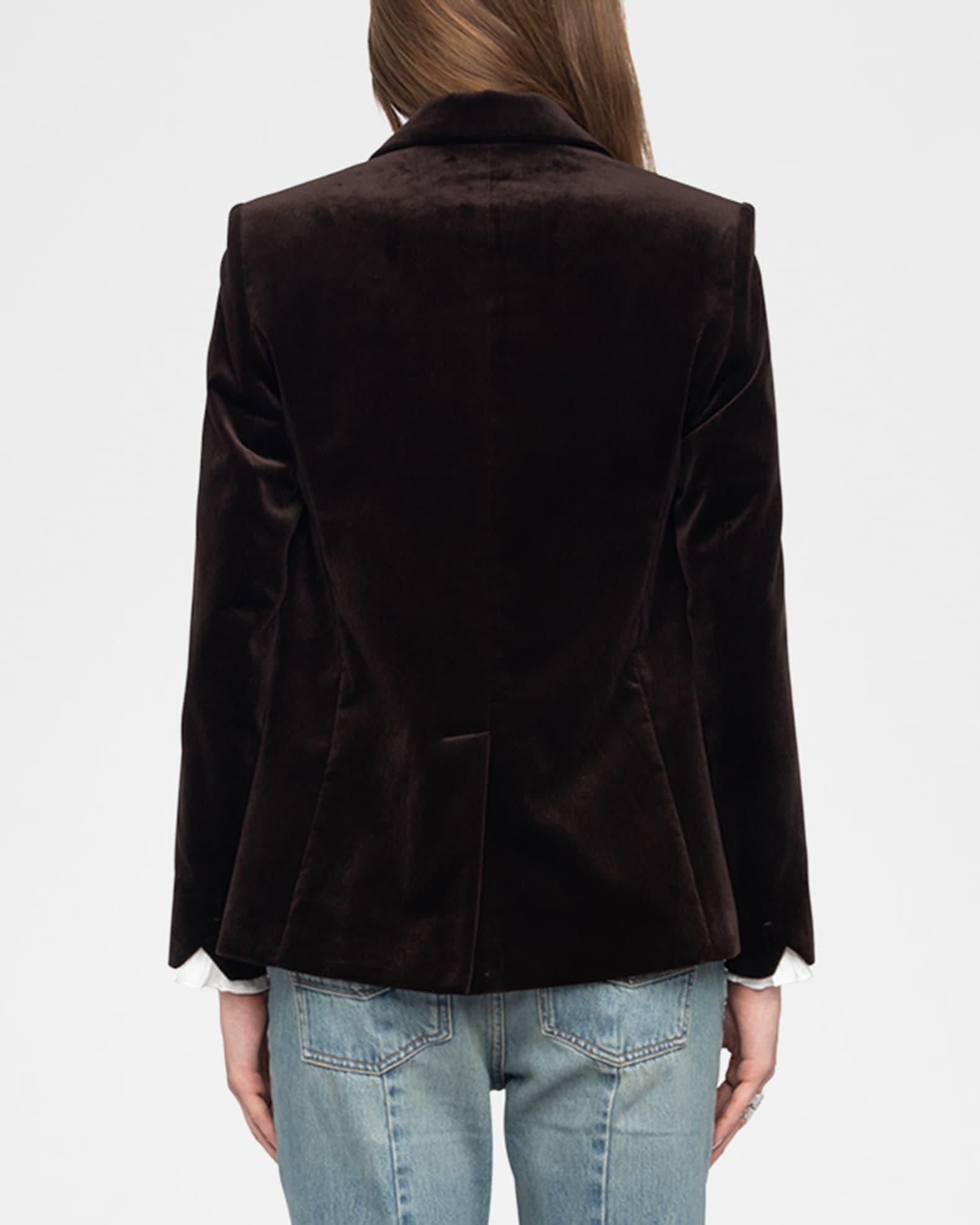 Vavy Velvet Blazer  Product Image