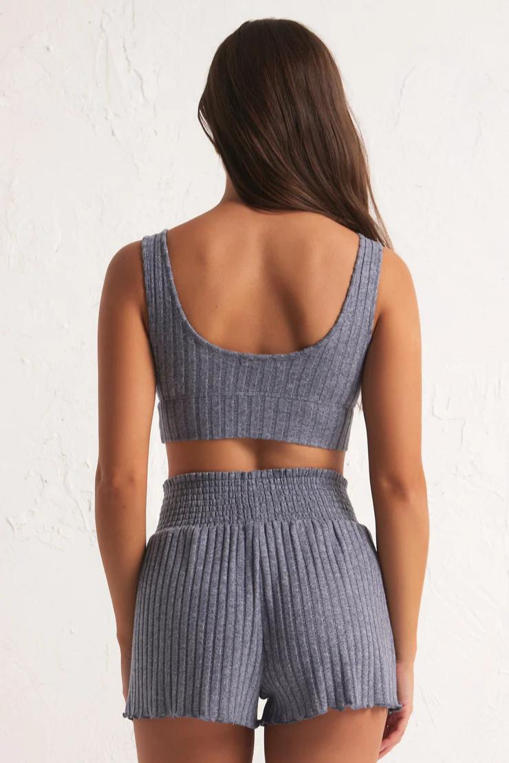 Zoe Rib Tank Bra Product Image