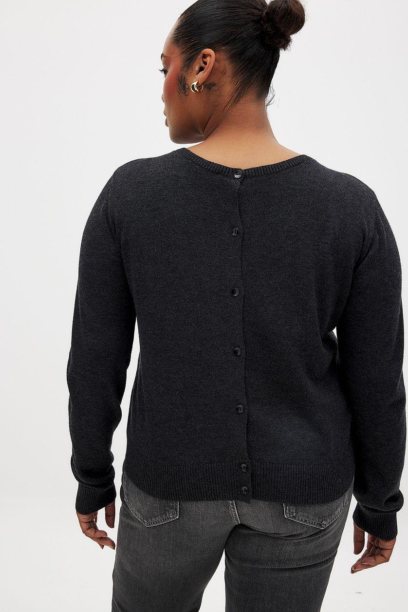 Knitted Button Detail Cardigan Product Image