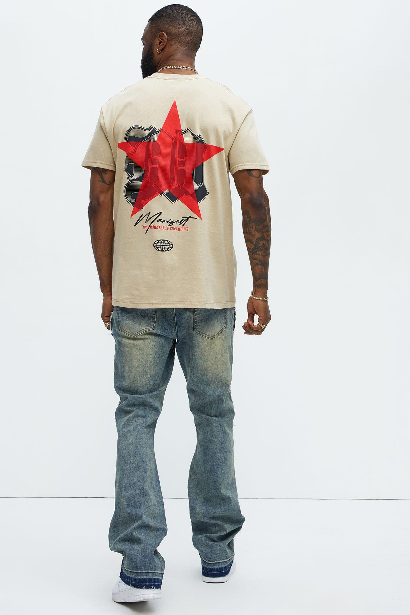 Manifest Your Best Short Sleeve Tee - Sand Product Image