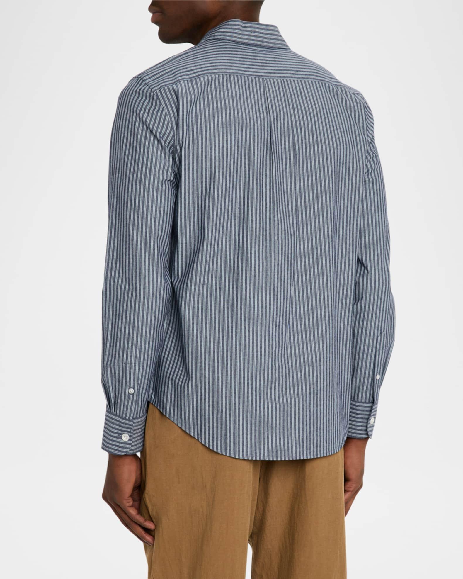 Men's Railroad Stripe Sport Shirt Product Image