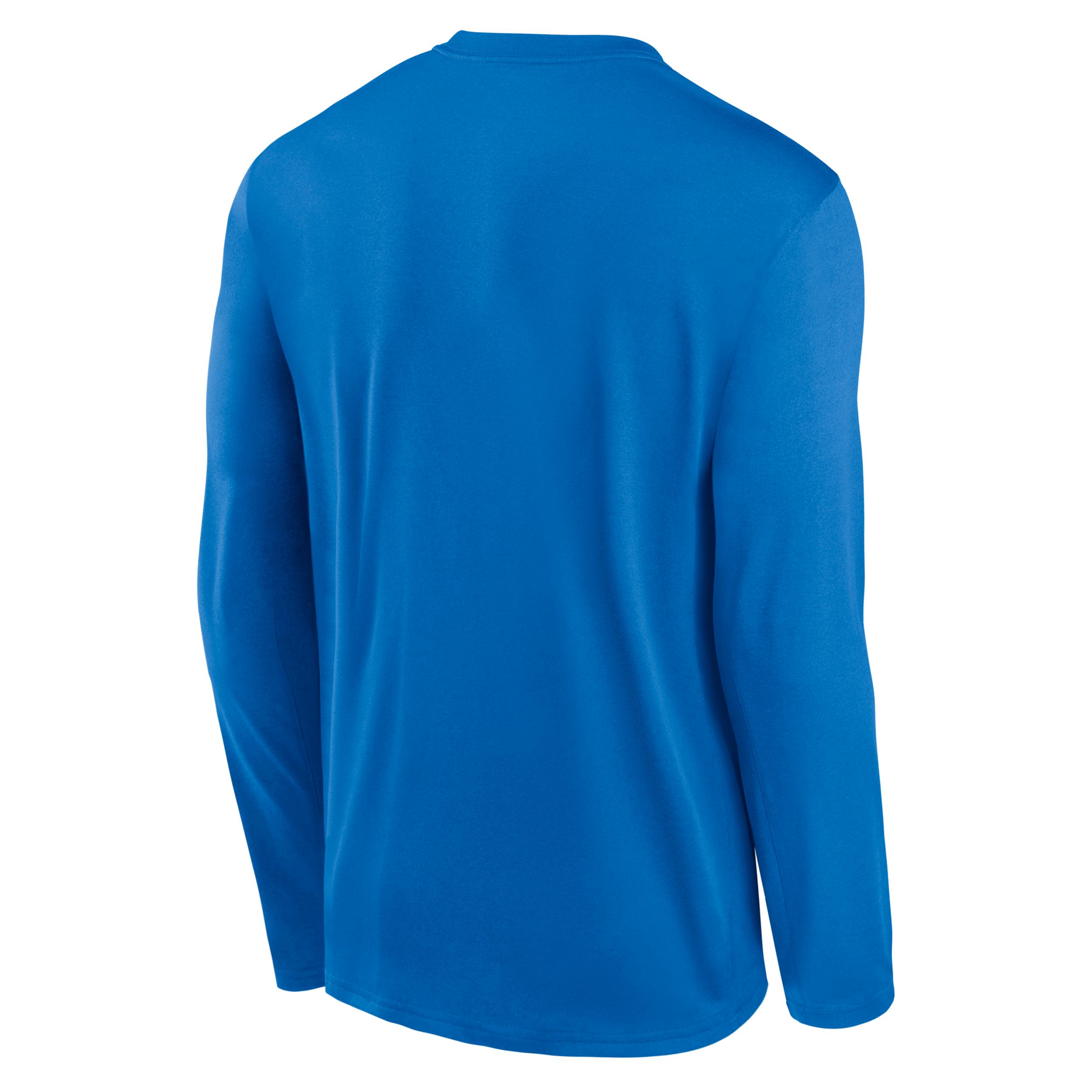 Auburn Courtside Basketball Shootaround Legend Nike Mens Dri-FIT College Long-Sleeve T-Shirt | 02TJ41SAUN-NK9 Product Image