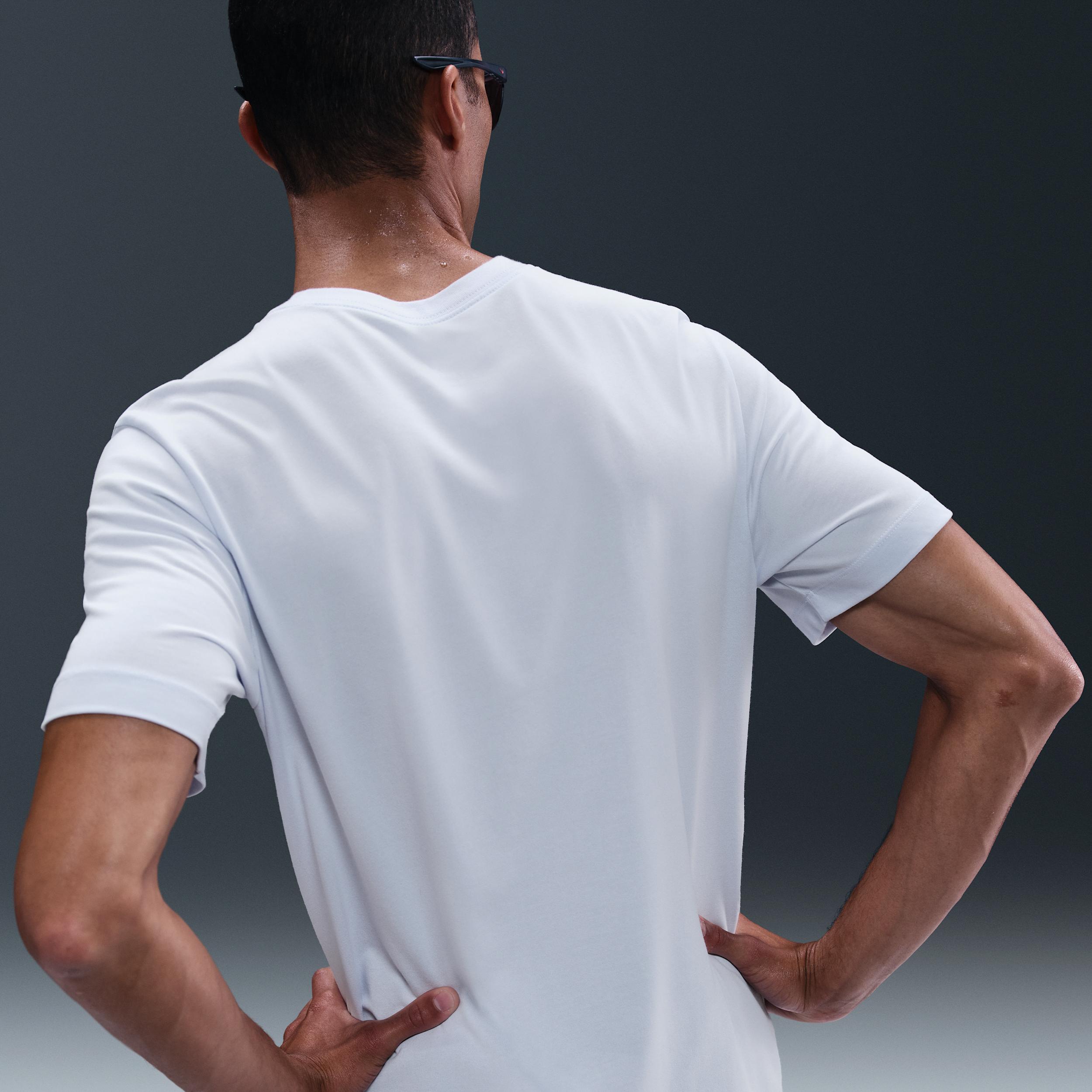 Nike Mens Dri-FIT Trail Running T-Shirt | FQ3914-085 Product Image