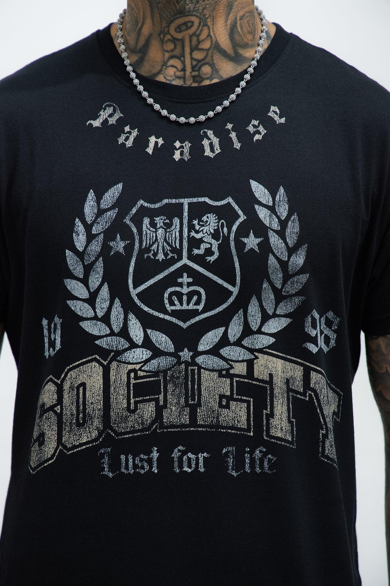 Paradise Society 1998 Short Sleeve Tee - Black Product Image