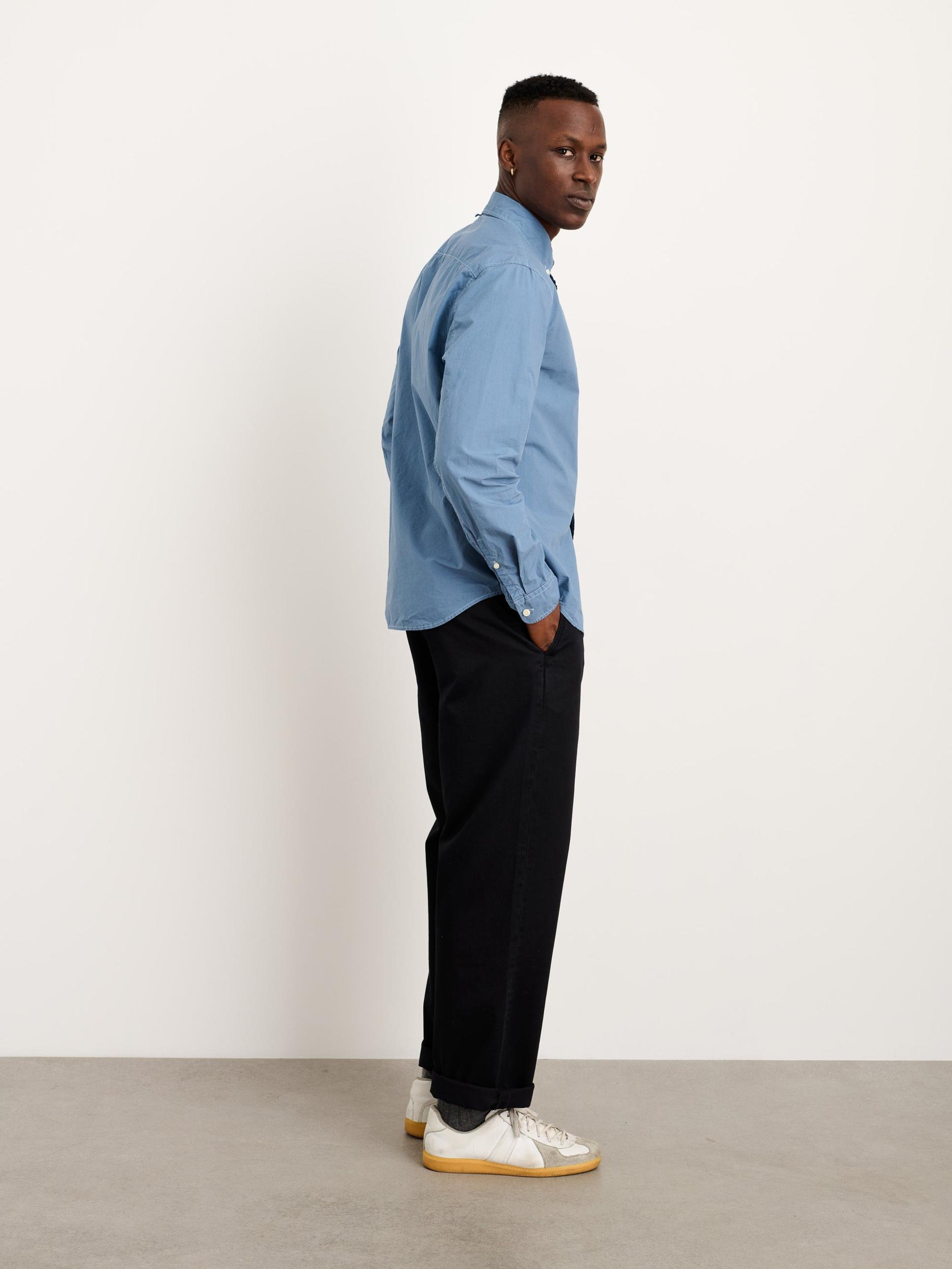 Mill Shirt In Cotton Poplin Product Image