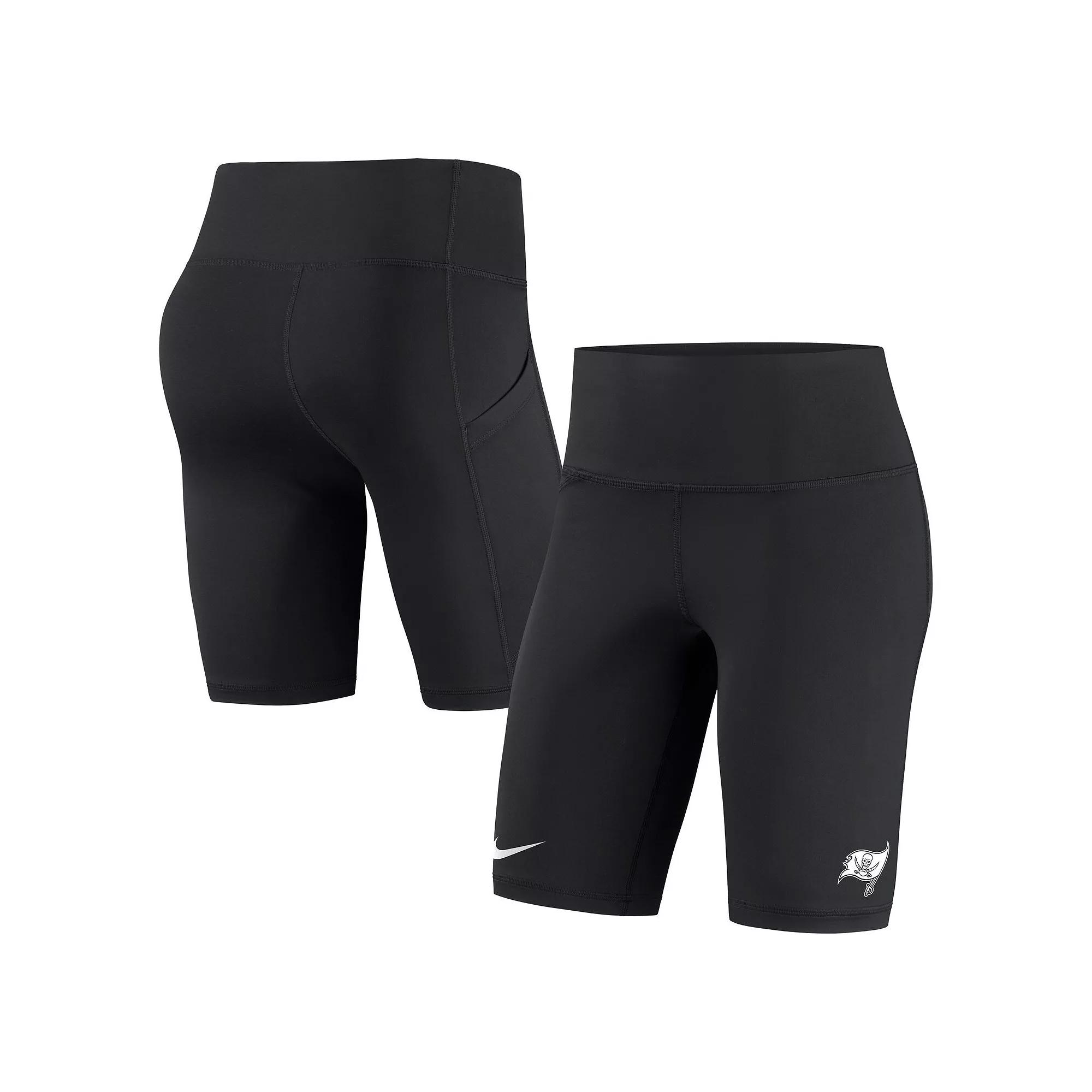 Women's Nike Black Tampa Bay Buccaneers Biker Shorts,  Product Image