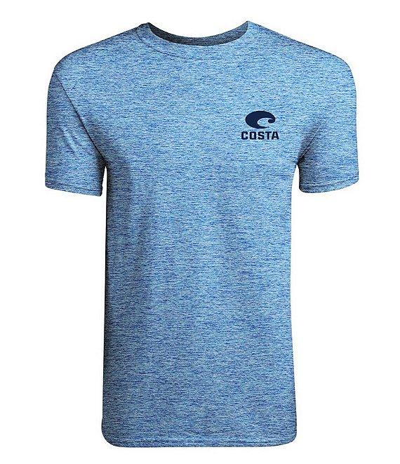 Costa Tech Insignia Sailfish Short Sleeve UPF Rashguard Graphic T-Shirt Product Image