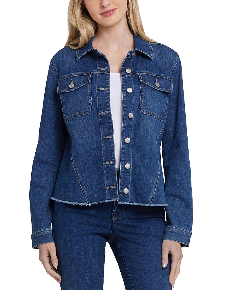 Nydj Frayed Hem Jean Jacket Product Image