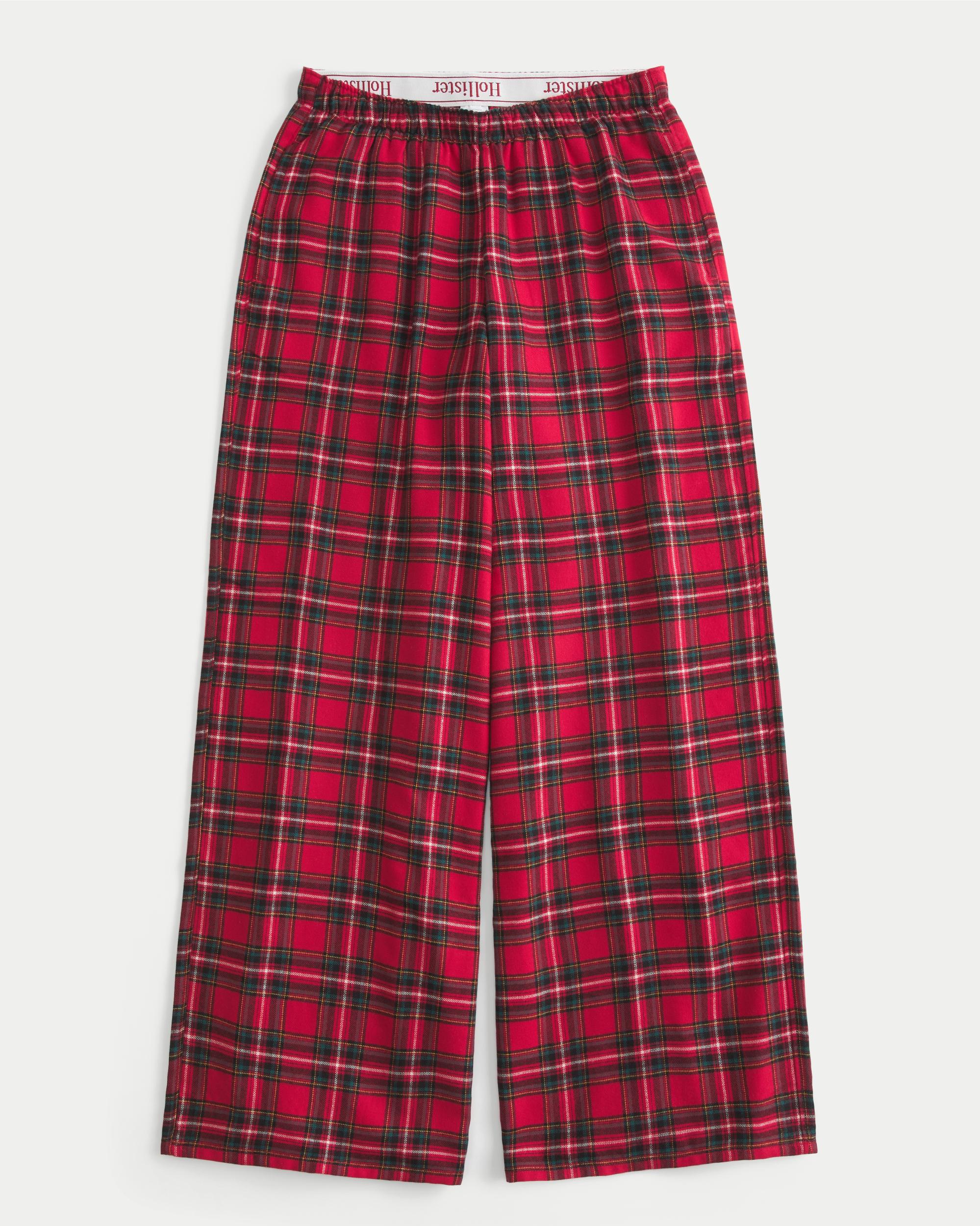 Baggy Flannel Pants Product Image