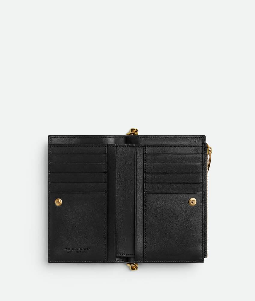 Women's Solstice Medium Bi-Fold Wallet in Black Product Image