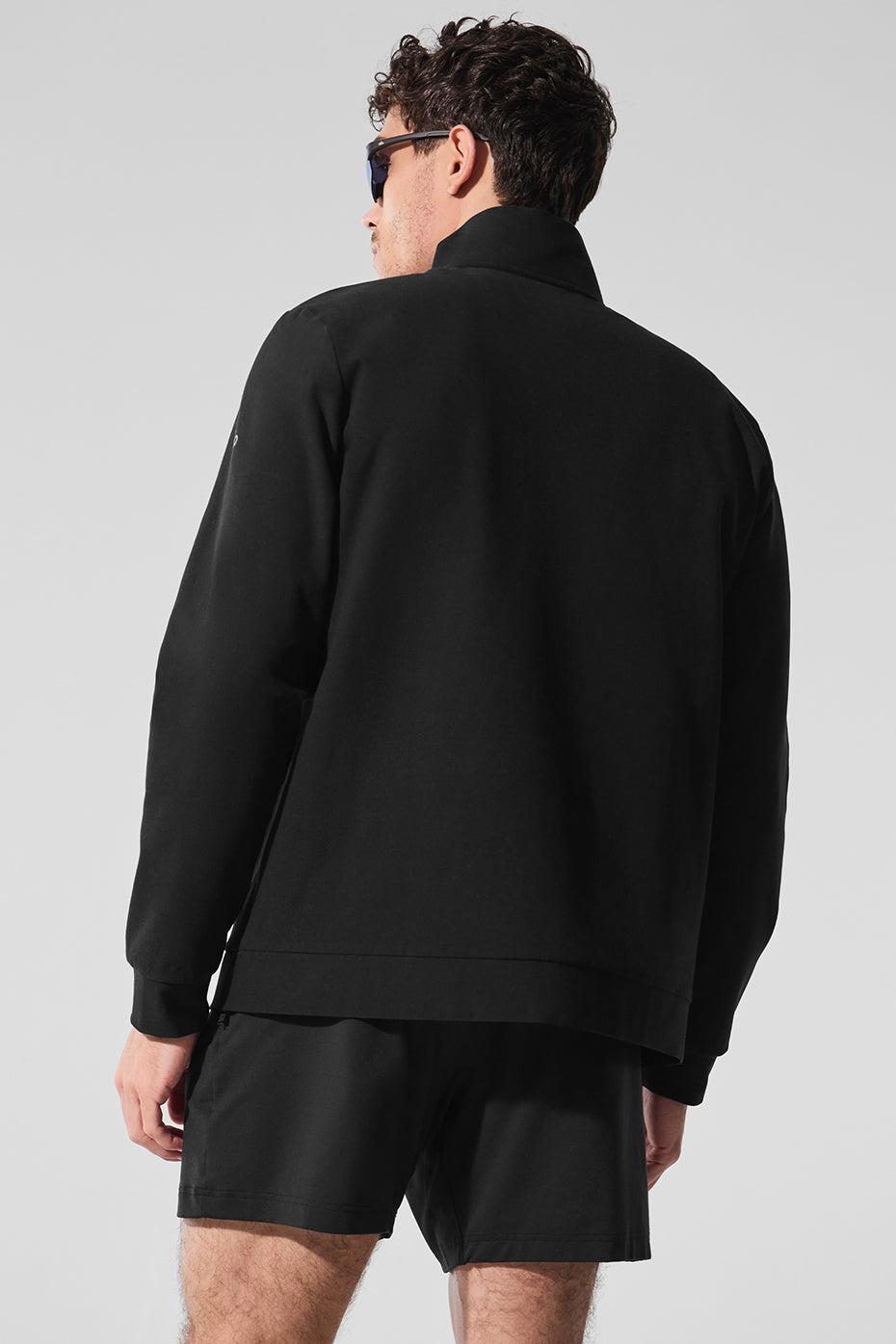 Conquer Max Mock Neck Full Zip - Black Product Image