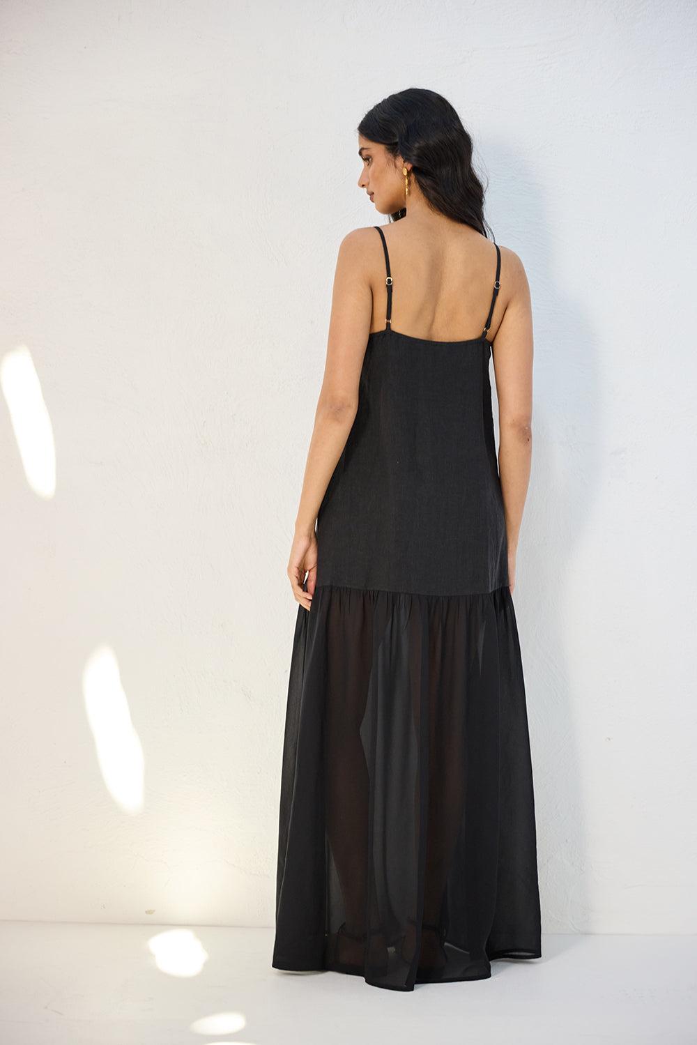 Nora Maxi Dress Black Product Image