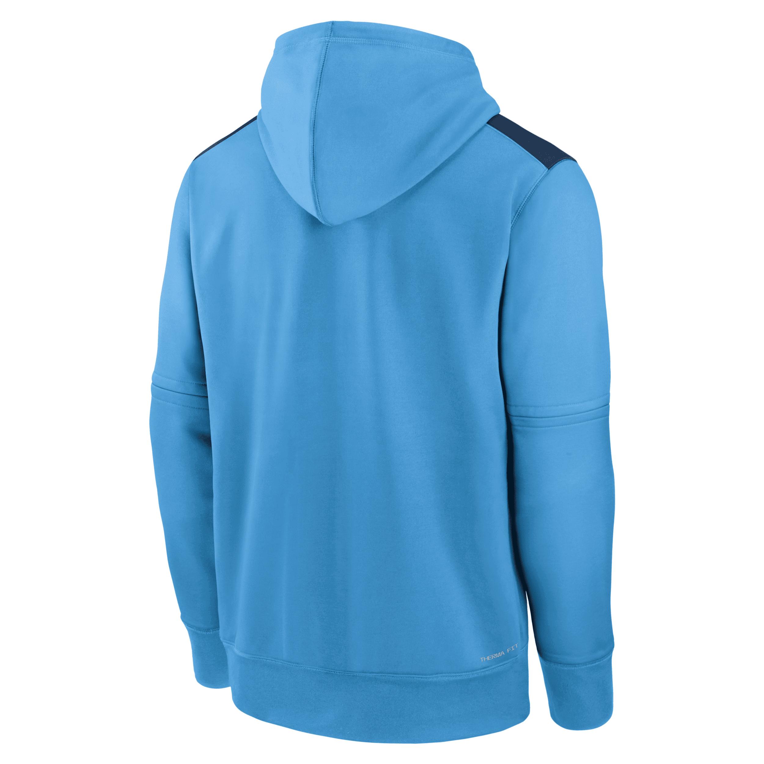 Mens New York Yankees Authentic Collection Nike Therma MLB Pullover Hoodie | NAC311L5NK-N80 Product Image