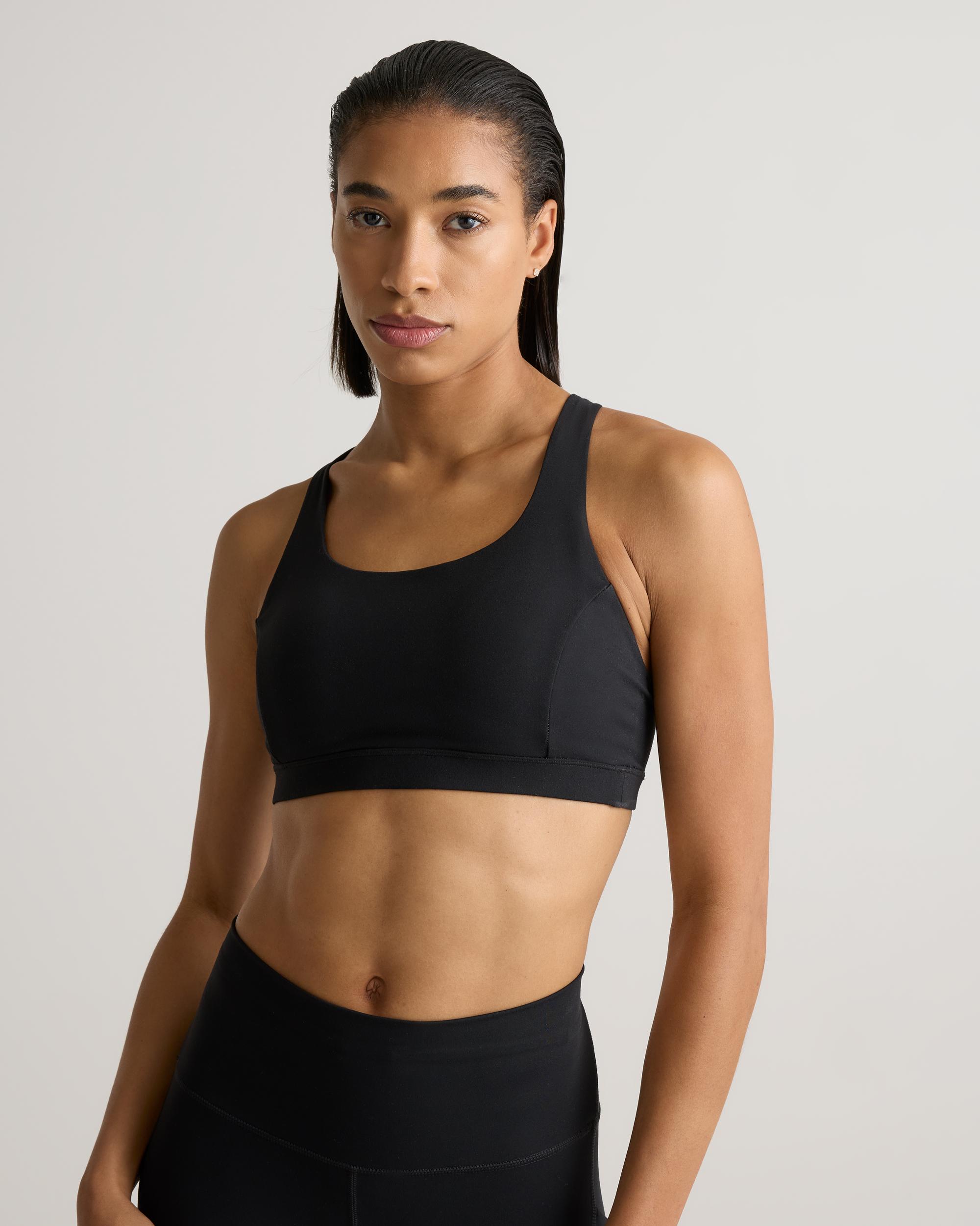 Quince | Women's Power-Up Strappy Sports Bra Nylon/Spandex Product Image