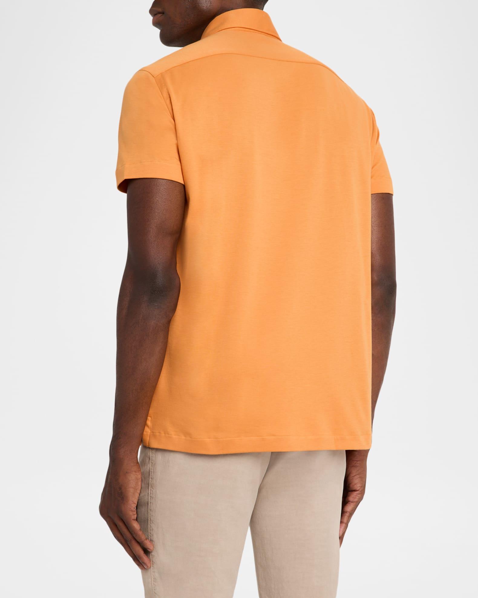 Men's Cotton Classic-Fit Polo Shirt Product Image