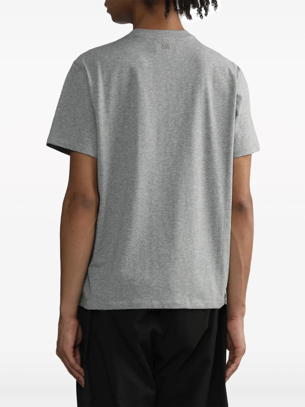 logo-embroidered cotton T-shirt Product Image