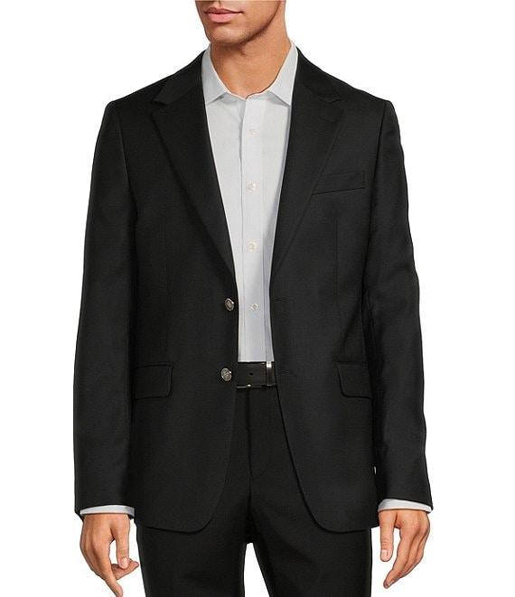 Hickey Freeman Classic Fit Textured Solid Sport Coat Product Image