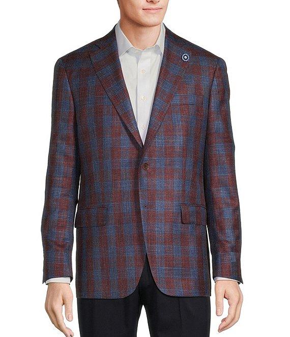 Hart Schaffner Marx Chicago Classic Fit Plaid Pattern Sport Coat Product Image