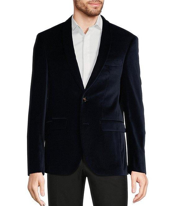 Murano Wardrobe Essentials Slim Fit Velvet Suit Separates Jacket Product Image