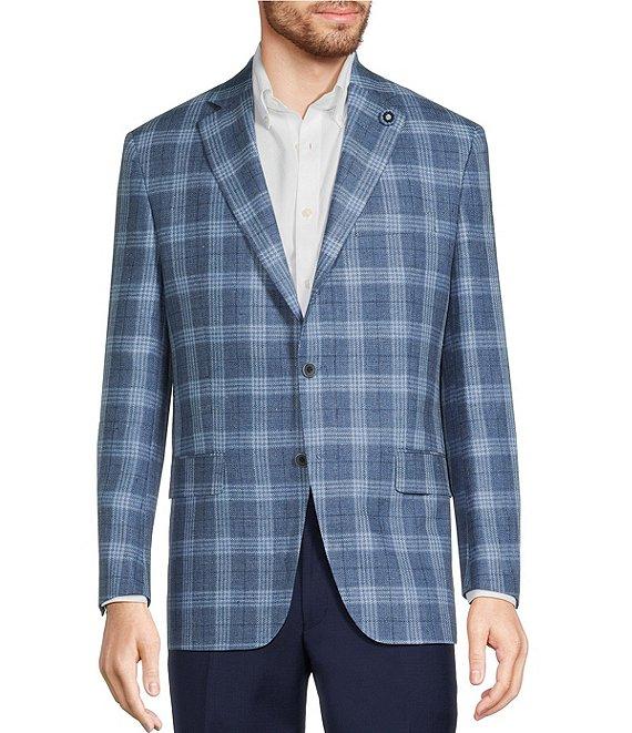Hart Schaffner Marx Chicago Classic-Fit Plaid Wool Blend Sport Coat Product Image