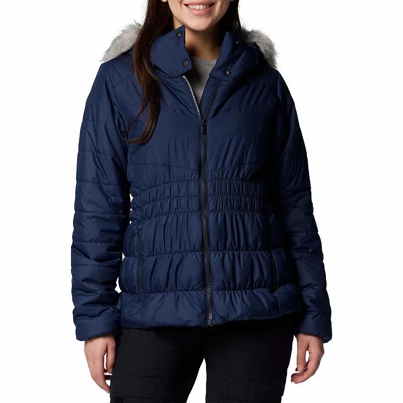 Women's Columbia Sparks Lake III Faux-Fur Hooded Jacket, Size: Large, Moonvista Product Image
