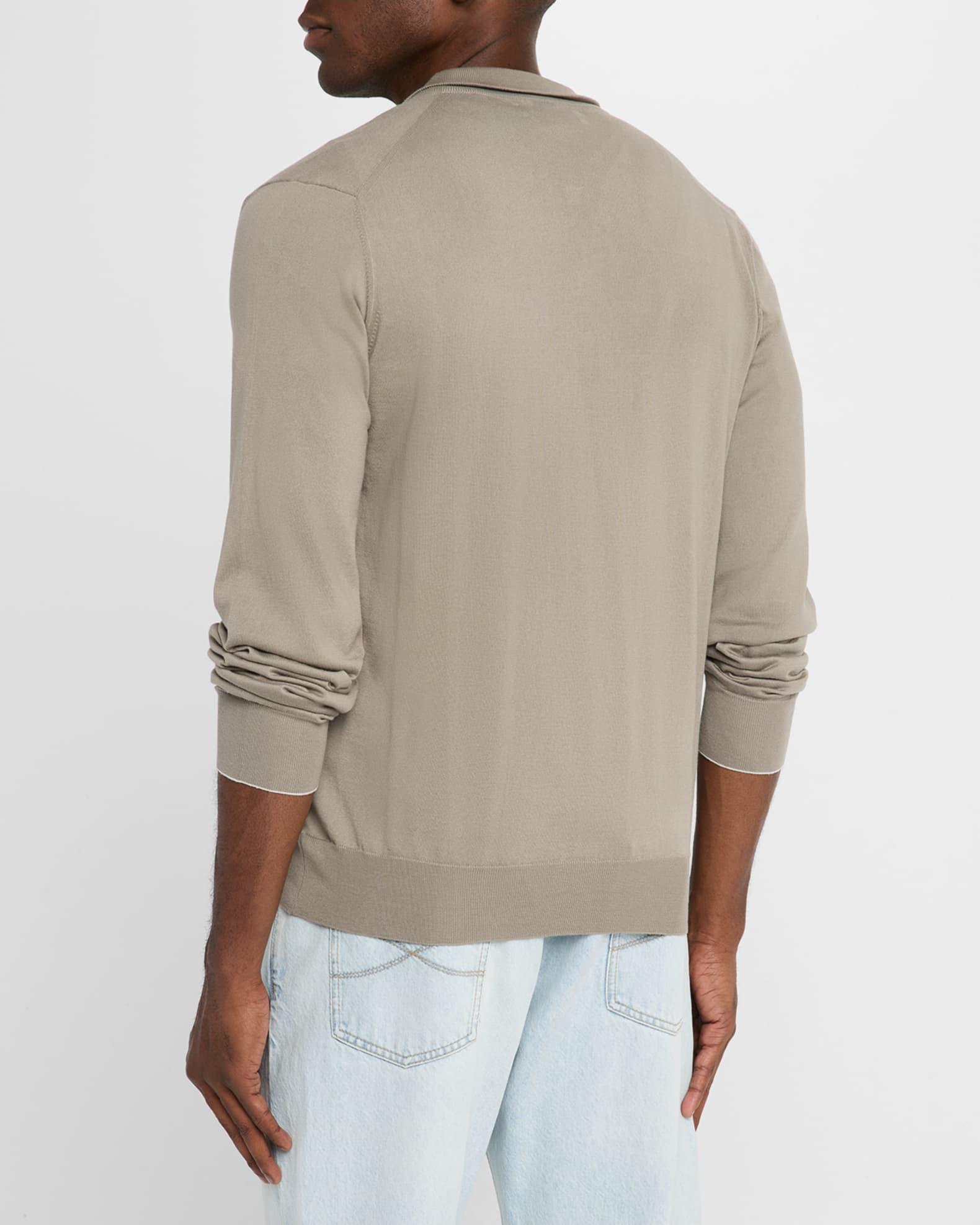 Men's Full-Zip Knit Sweater Product Image