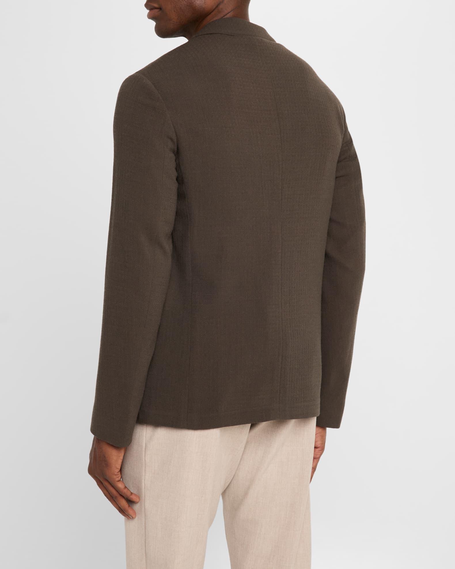 Men's Crepe Wool Single-Breasted Sport Coat Product Image