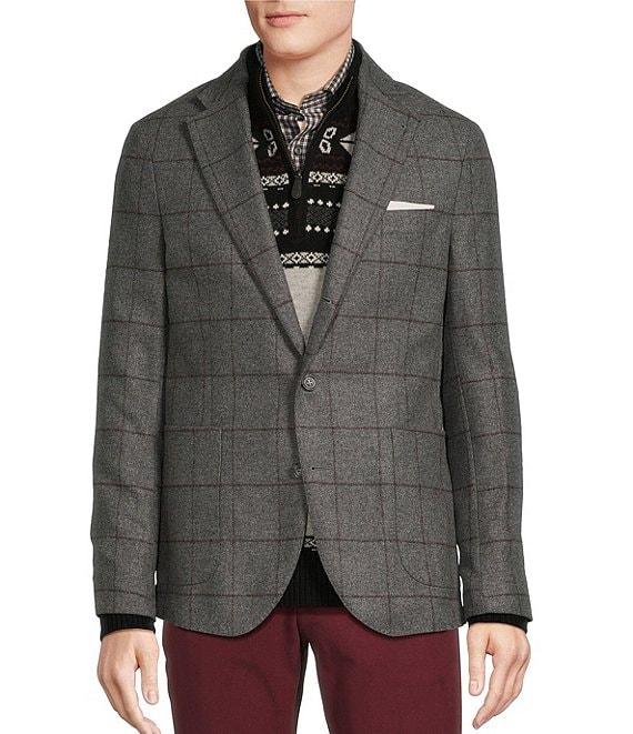 Cremieux Blue Label Chamonix Collection Windowpane Blazer Product Image