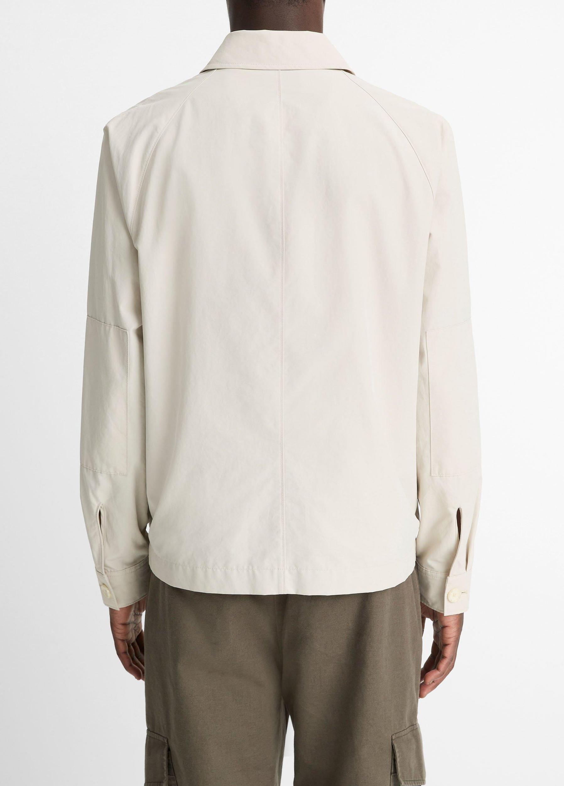 Linen, Wool & Cashmere Polo Sweater Product Image