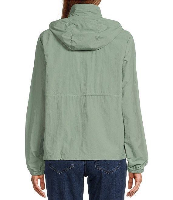 L.L.Bean Stand Collar Long Sleeve Full Zip Light and Airy Windbreaker Product Image