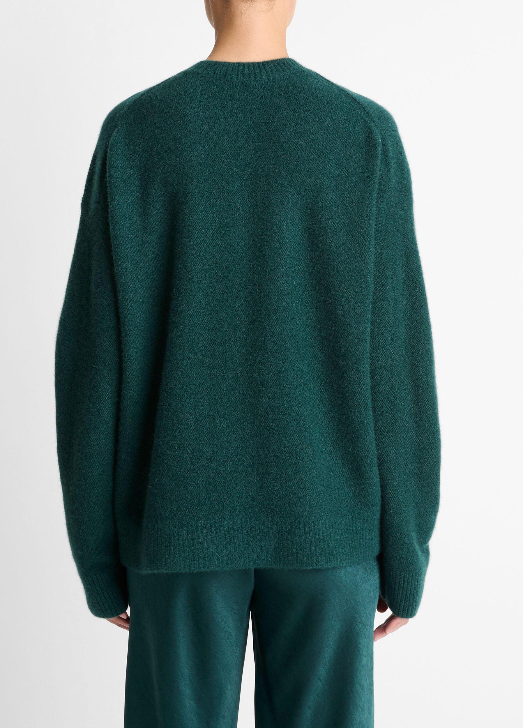 Plush Cashmere Crew Neck Sweater Product Image
