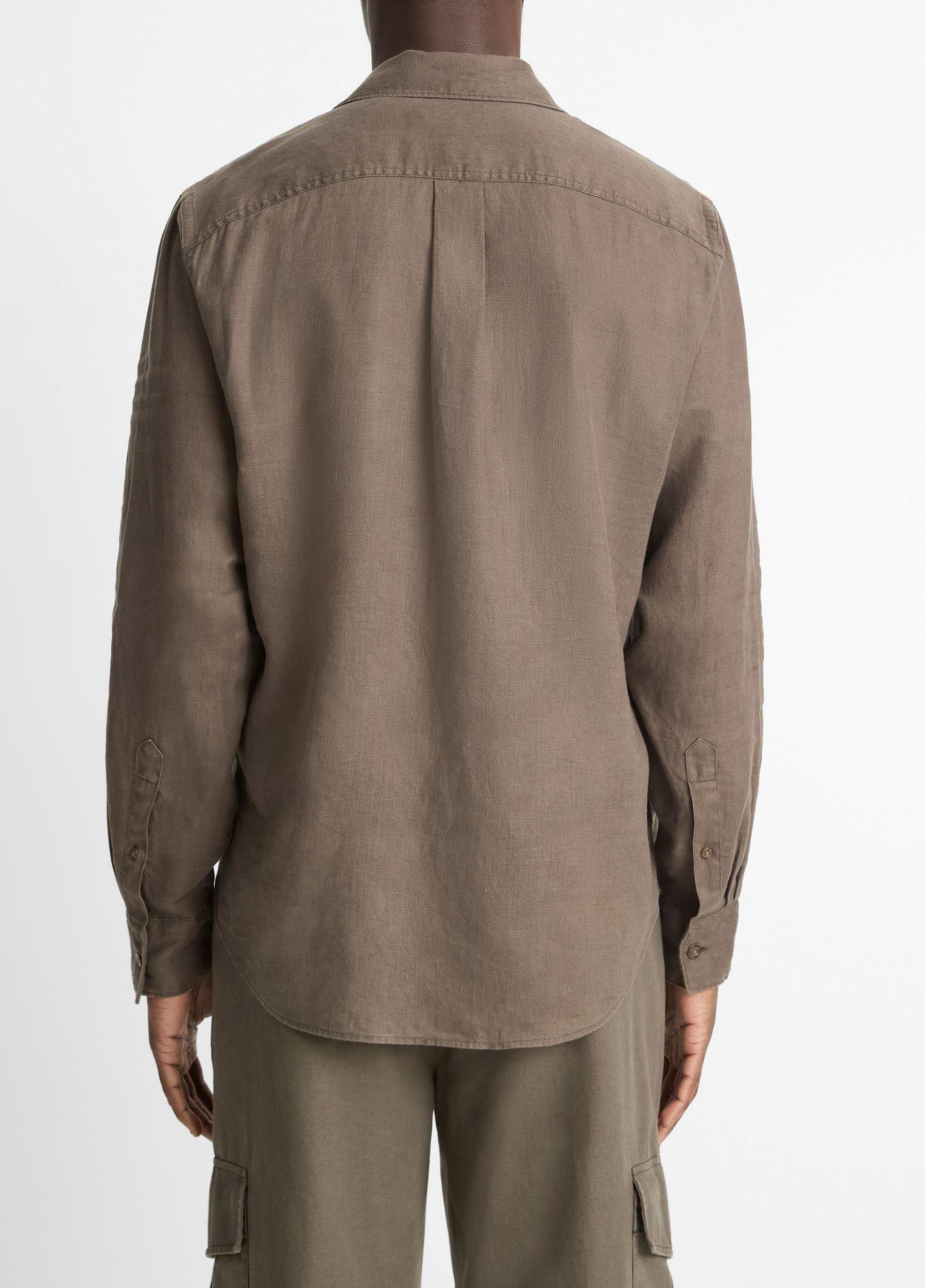 Linen Utility Shirt Product Image