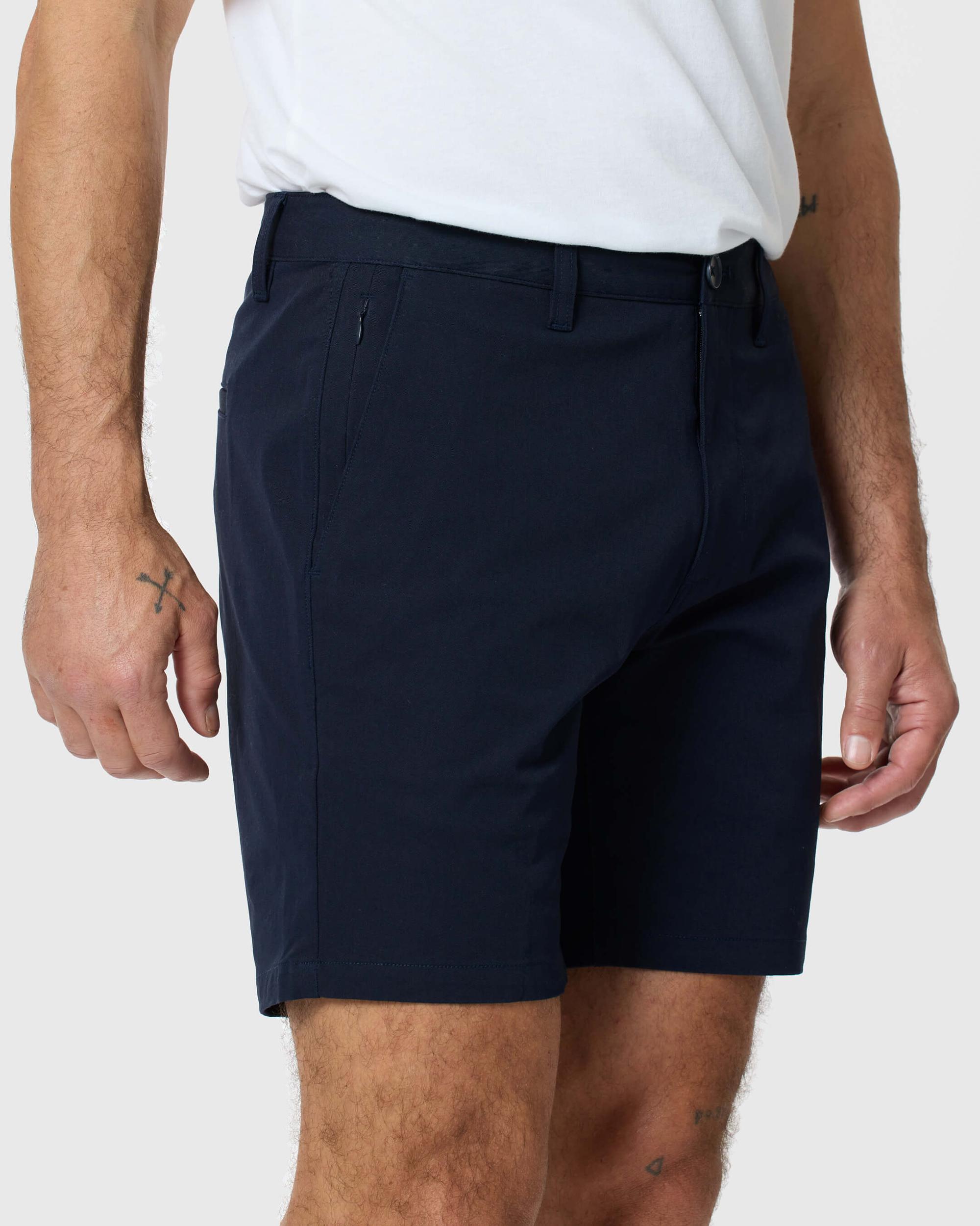 Navy Slim Twill Chino Pant Product Image