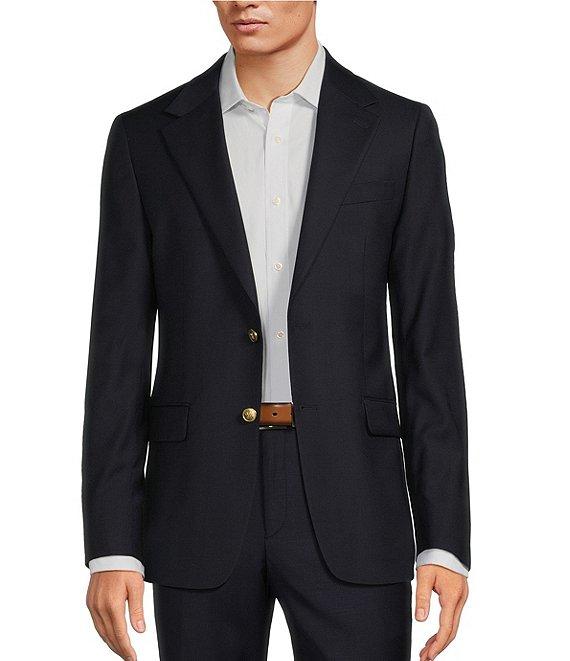 Hickey Freeman Classic Fit Textured Solid Sport Coat Product Image