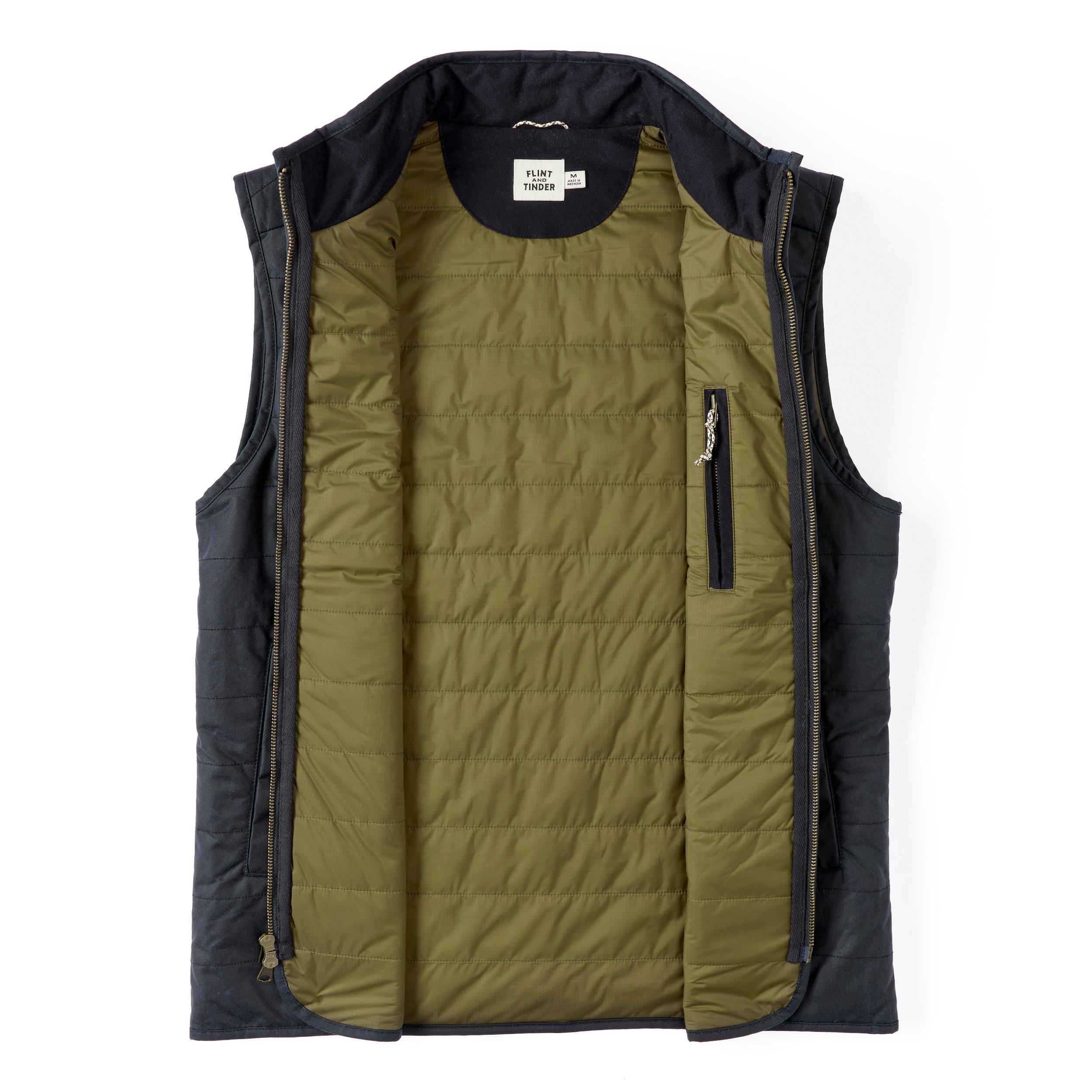 York Quilted Waxed Vest Product Image