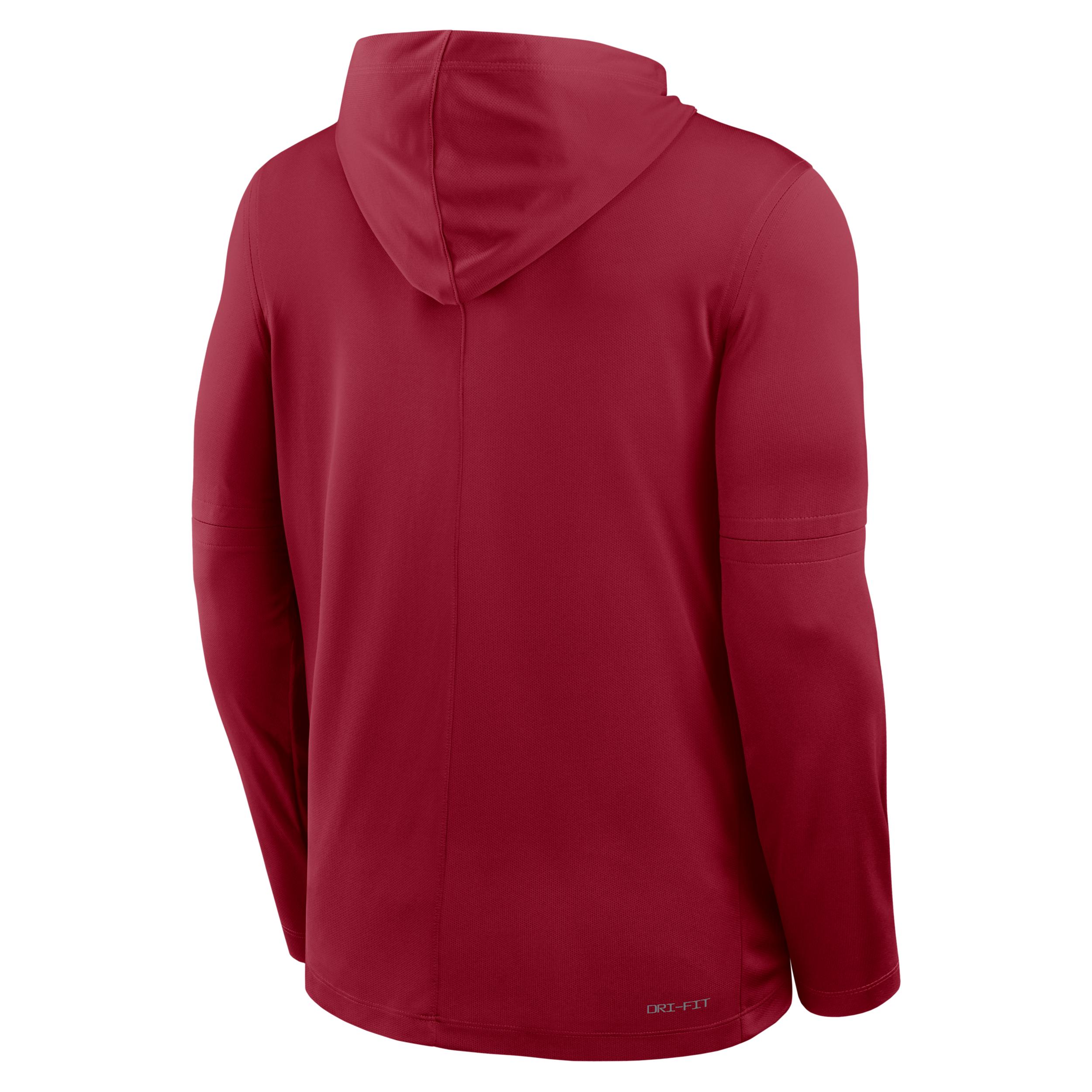 USC Sideline Nike Men's Dri-FIT College Long-Sleeve Hooded Top Product Image