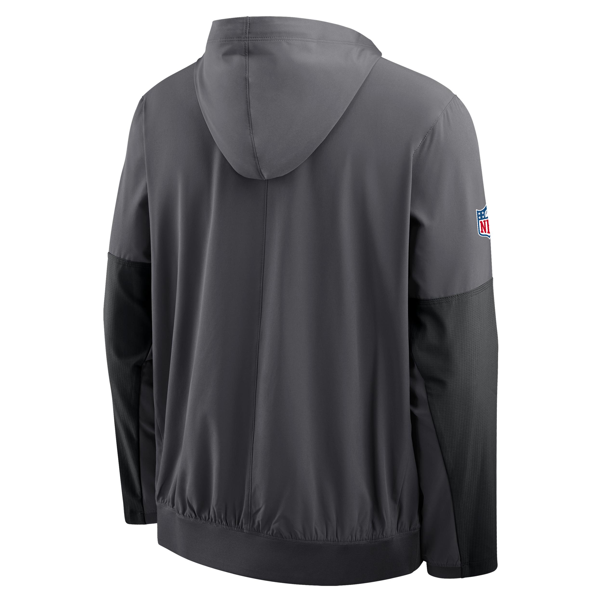 Cleveland Browns Well Rounded Anorak Nike Men's NFL 1/2-Zip Hooded Jacket Product Image