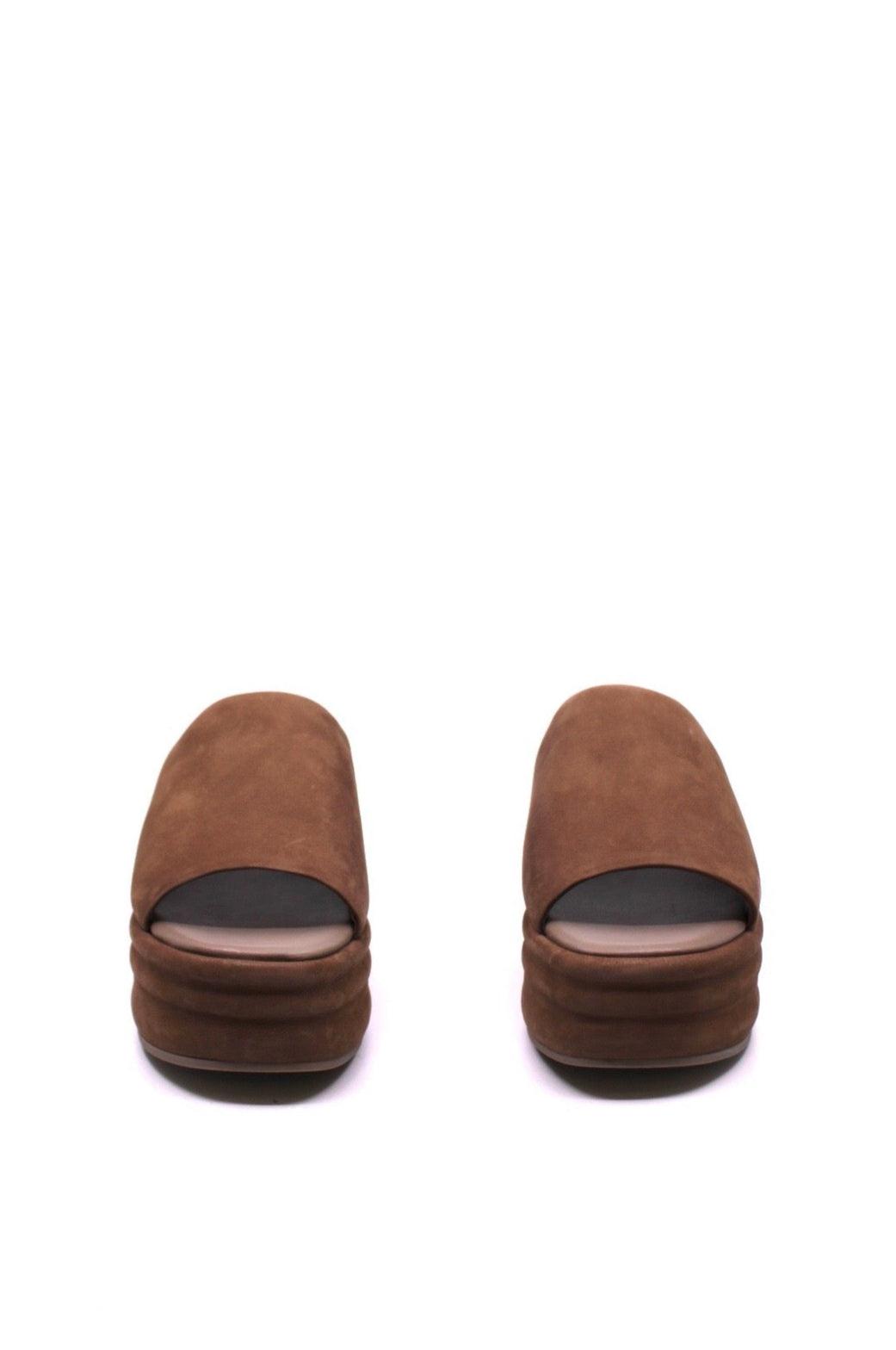 Free People Harbor Flatform Fawn Grey Product Image