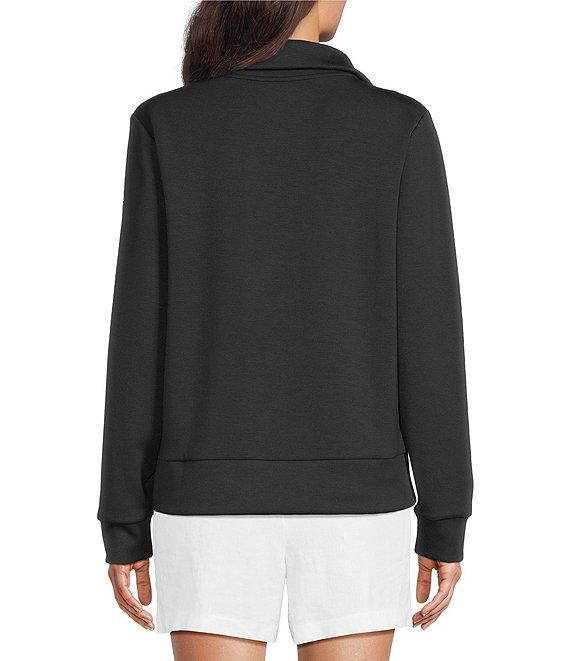 Lilly Pulitzer Eleni UPF 50+ Luxe Terry Half-Zip Long Sleeve Pullover Product Image