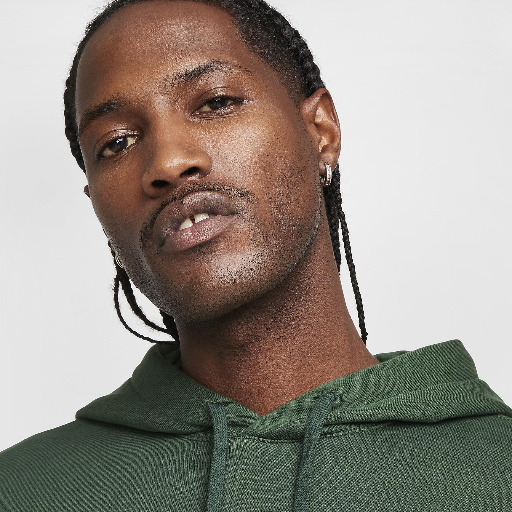 Mens Nike Sportswear Club Fleece Pullover Hoodie | BV2654-323 Product Image