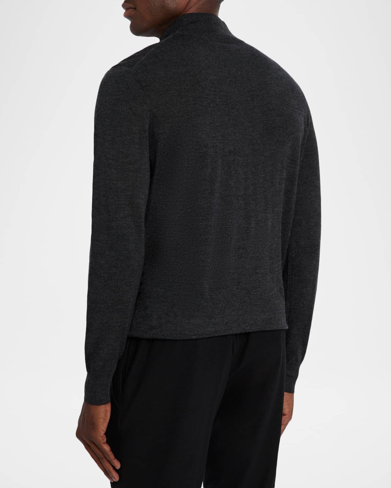 Men's Cashmere and Silk Quarter-Zip Sweater Product Image
