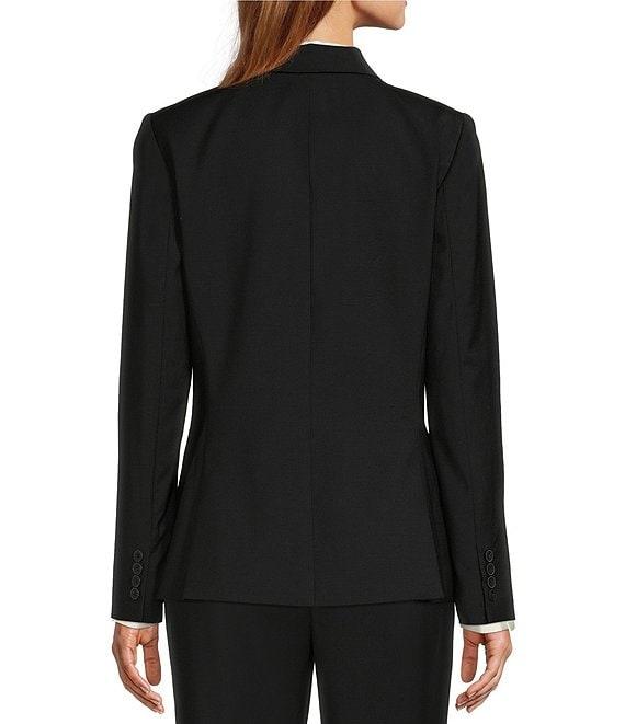 Antonio Melani Gayle Wool Blend Notch Lapel Long Sleeve Blazer Product Image